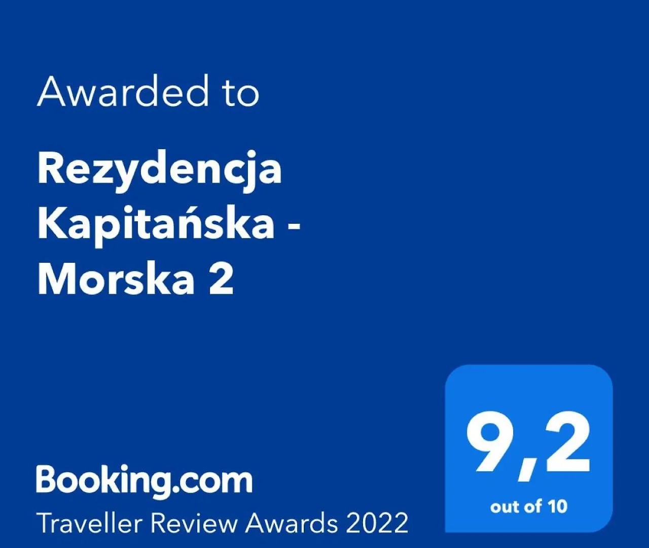 Apartment Rezydencja Kapitanska - Morska 2 Kolberg